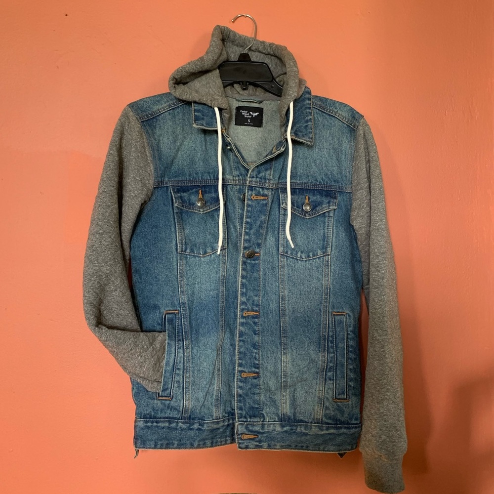PRIMARK Denim Sweatshirt Jacket